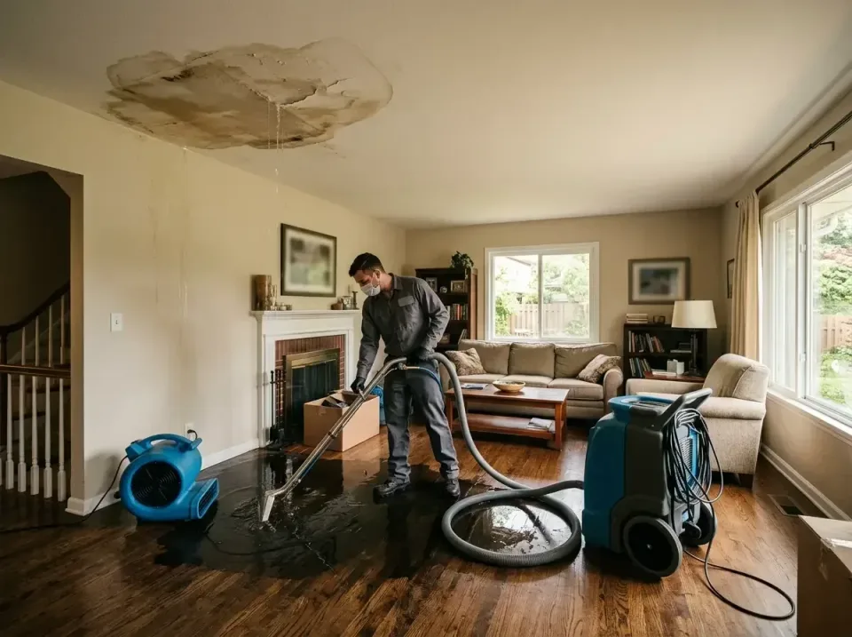 attic-pipe-burst-ceiling-drip-008 — frequently asked questions, Water Damage Restoration & Carpet Care in Sacramento, CA